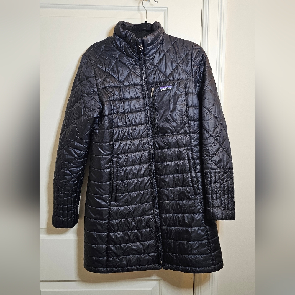 Patagonia Women's Radalie Black Puffer Coat
